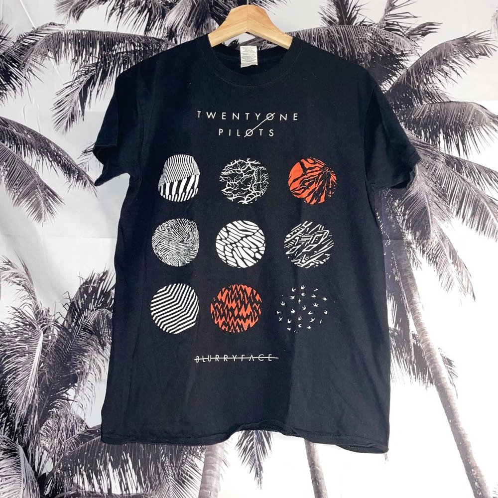 Twenty One Pilots Blurryface Album Cover Alternative Music Rock Band T Shirt S